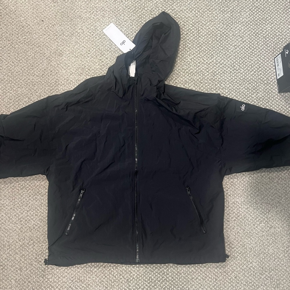 ALO Yoga Black Bomber Jacket